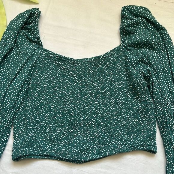 NWT Francesca’s Collection Crop Boho Top - Picture 6 of 7